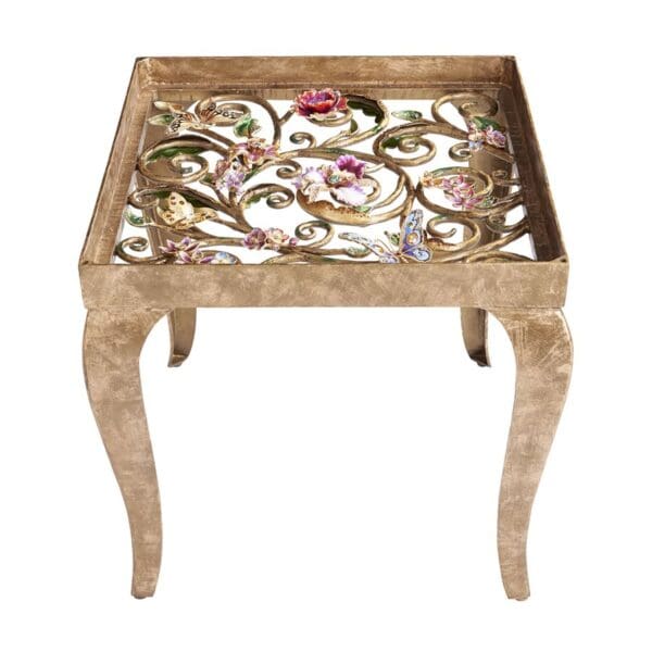 Jay Strongwater Josephine Side Table