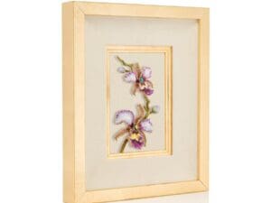 Jay Strongwater Julia Orchid Wall Art