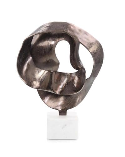 John Richard Looped Copper Sculpture