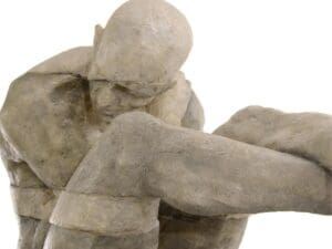 John Richard Man Cast In Time Sculpture2