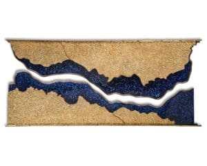 John Richard Sand Sea Wall Sculpture