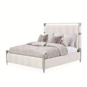 Penthouse Channel Tufted Panel Bed