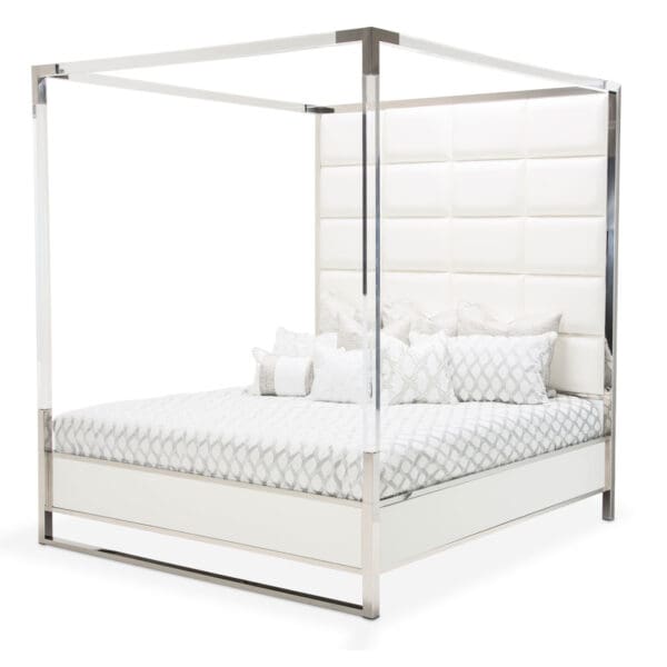 State Street Metal Canopy Bed