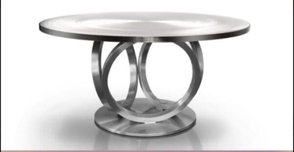 Metall Furniture Athens Round Dining Table