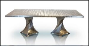Metall Furniture London Dining Table
