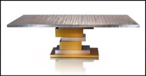 Metall Furniture Rome Dining Table
