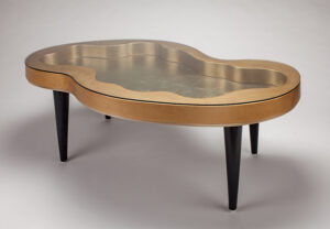Artmax Golden Coffee Table