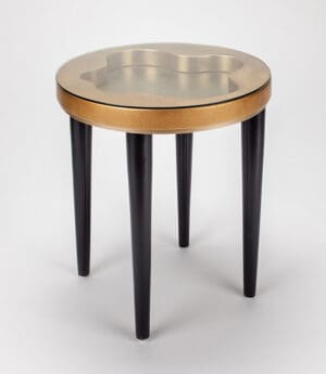 Artmax Golden End Table