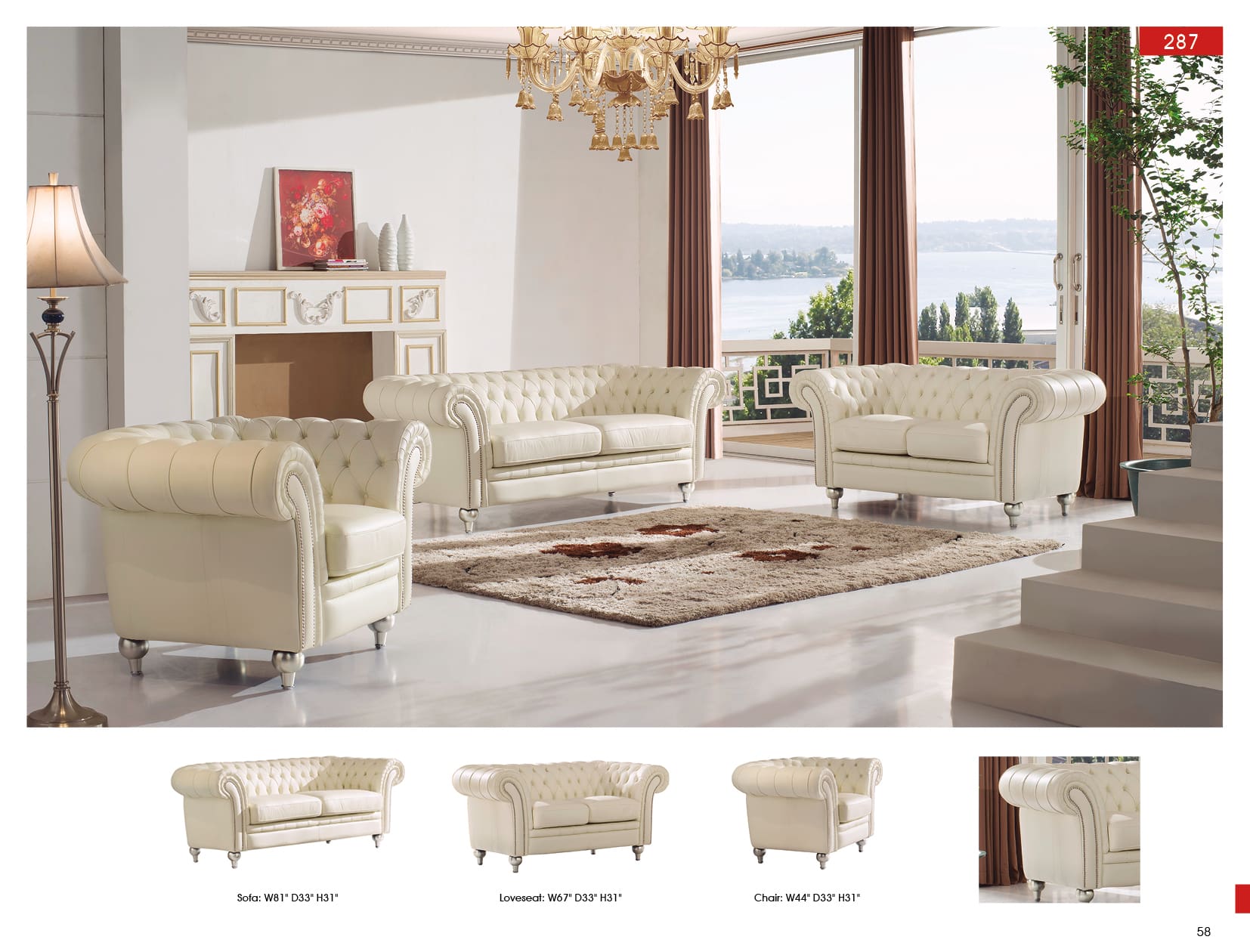 esf living room furniture