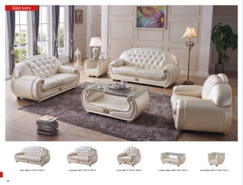 ESF Giza Beige Living Room Set