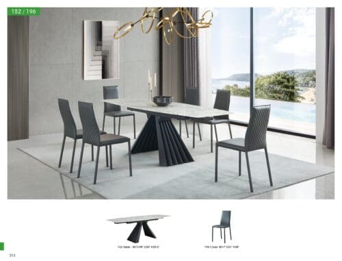 ESF 152 Marble Dining Table