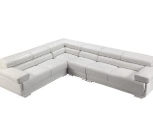 ESF 2119 White Sectional1