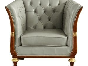 ESF 401 Grey Leather Living Room Set2 ESF 401 Grey Leather Living Room Set2