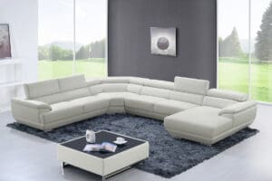 ESF 430 White Sectional
