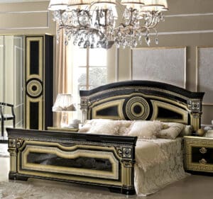 ESF Aida Black Bedroom Collection