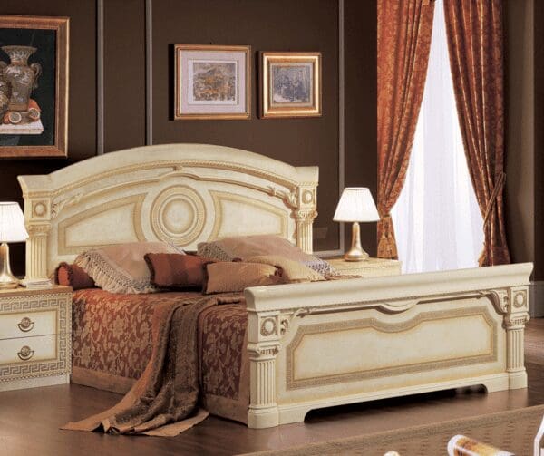 ESF Aida Ivory Bedroom Collection