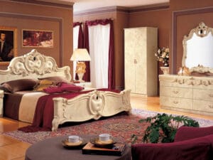 ESF Barocco Ivory Bedroom Collection