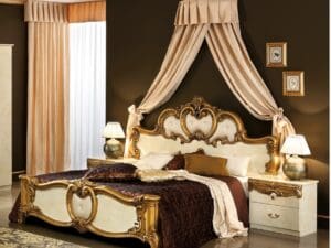 ESF Barocco Ivory Gold Bedroom Collection