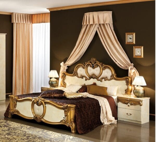 ESF Barocco Ivory Gold Bedroom Collection
