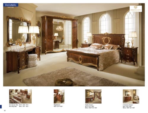 ESF Donatello Night Bedroom Collection