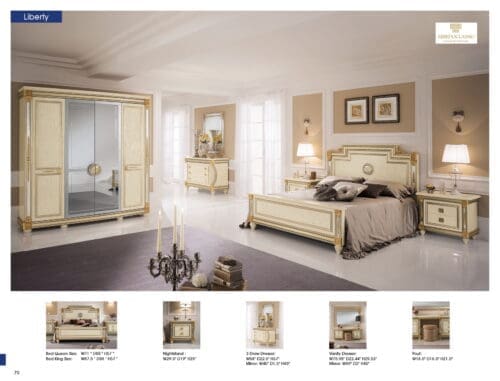 ESF Liberty Night Bedroom Collection