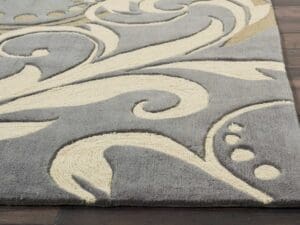Contour CON09 Silver Rug2