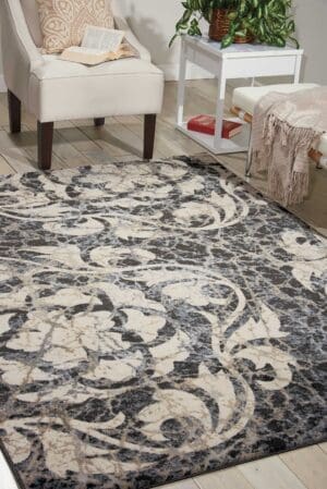 Maxell MAE10 Ivory Charcoal Rug