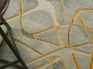 Symmetry SMM05 Grey Yellow Rug1