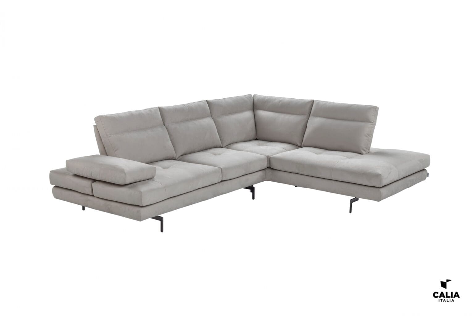 Modern Calia Italia Toby Wing Sofa 1161 - Unique Furniture