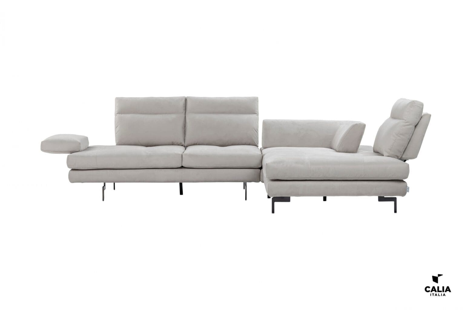 Modern Calia Italia Toby Wing Sofa 1161 - Unique Furniture