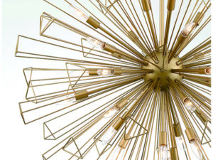 Dendelio Gold 35 Light Chandelier1
