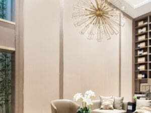 Dendelio Gold 35 Light Chandelier2