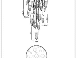 Ecrou 22 Light Chandelier2