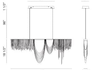 Eurofase Tenda Chandelier2