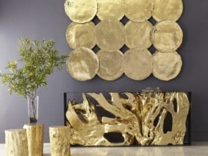 Cast Root Gold Console Table2