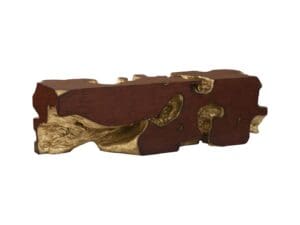 Freeform Gold Wood Bench2