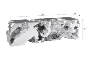 Freeform Silver Bench2
