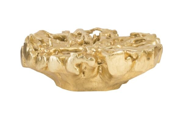 Root Cast Gold Coffee Table