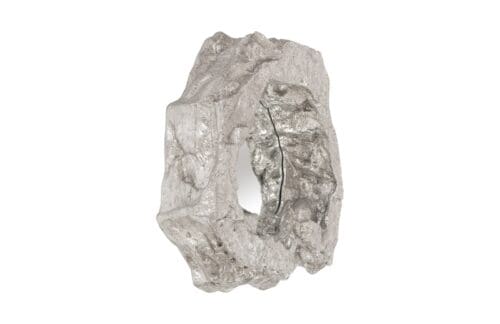 Rock Pond Wide Silver Mirror