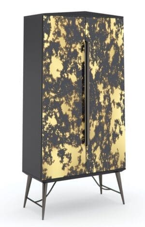 Served With A Twist Bar Cabinet