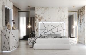 Gio White Bedroom