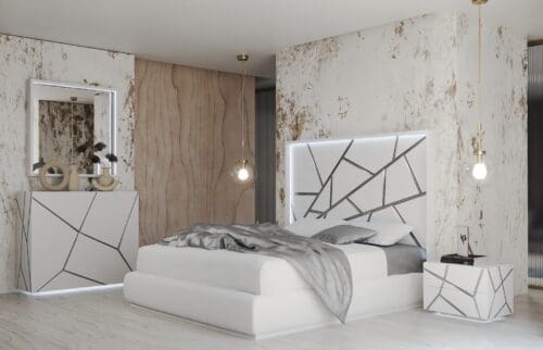 Gio White Bedroom