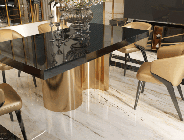 Oro Black Dining Table