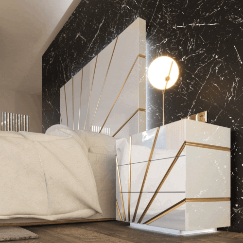 Oro White Bedroom
