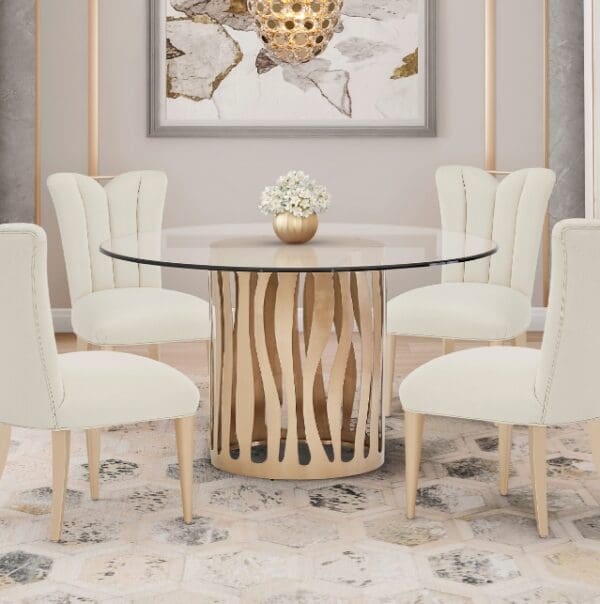 Michael Amini La Rachelle Dining Set