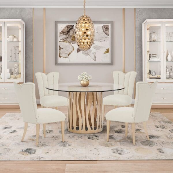 Michael Amini La Rachelle Dining Set