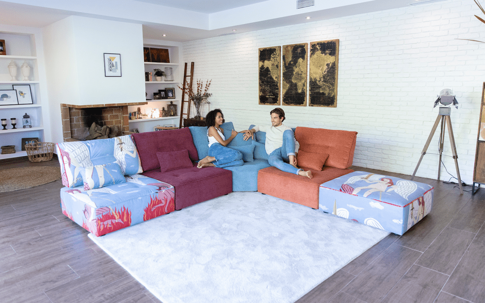 Modern FamaLiving Arianne Plus Sofa - Unique Furniture