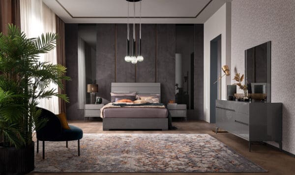 Alf Italia Graphite Bedroom