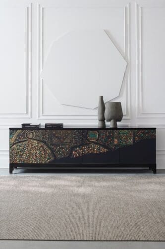 Caracole Mosaic Console