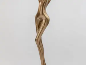 Artmax Floor Cheer Gold Sculpture